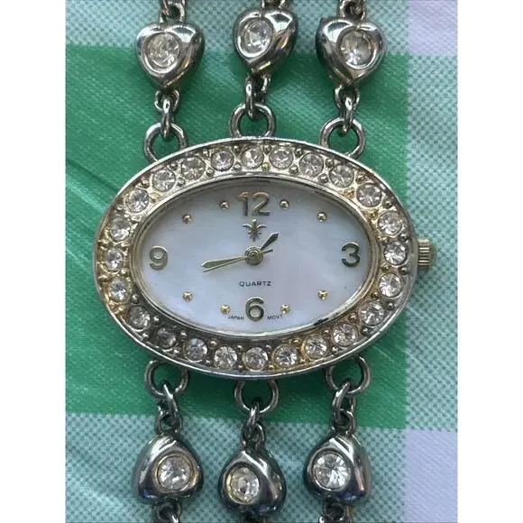 FMD Two Tone MOP Dial Women’s Quartz Watch - Picture 1 of 8